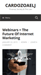 Mobile Screenshot of cardozoaelj.net