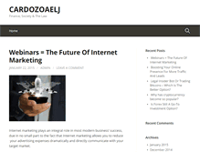 Tablet Screenshot of cardozoaelj.net